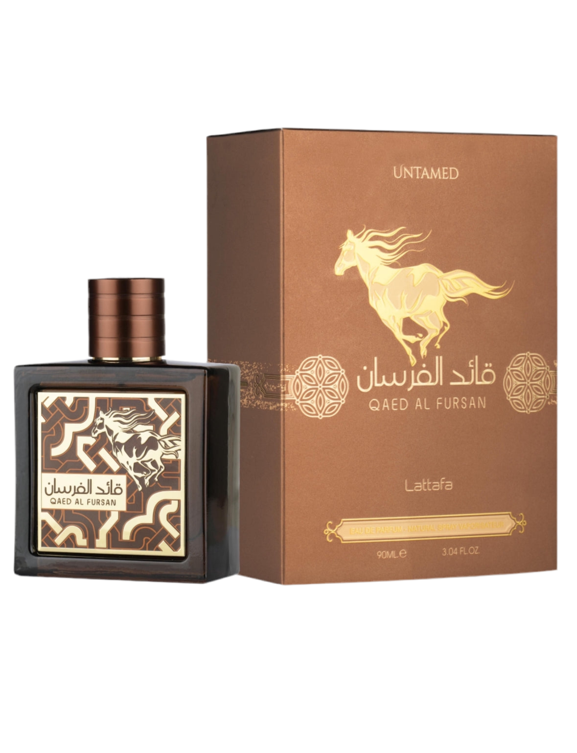 Qaed Al Fursan Untamed EDP Perfume By Lattafa 3.4oz / 100ml