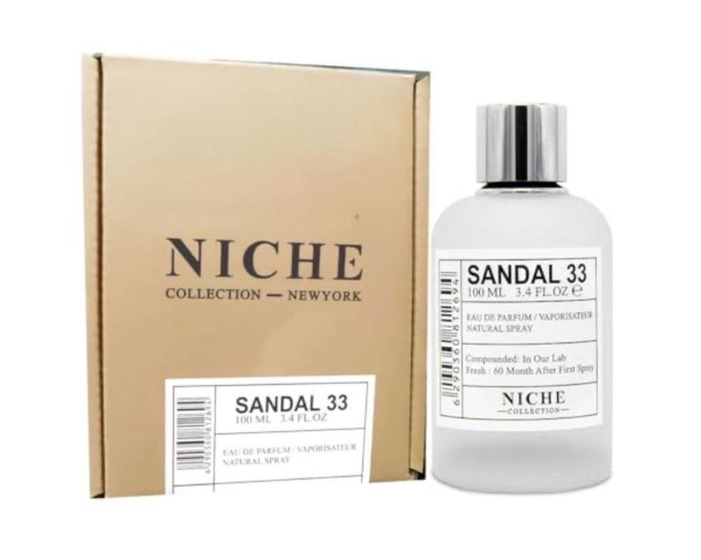 Sandal 33 EDP Perfume By Khalis Niche Perfumes - Inspired by Santal 33