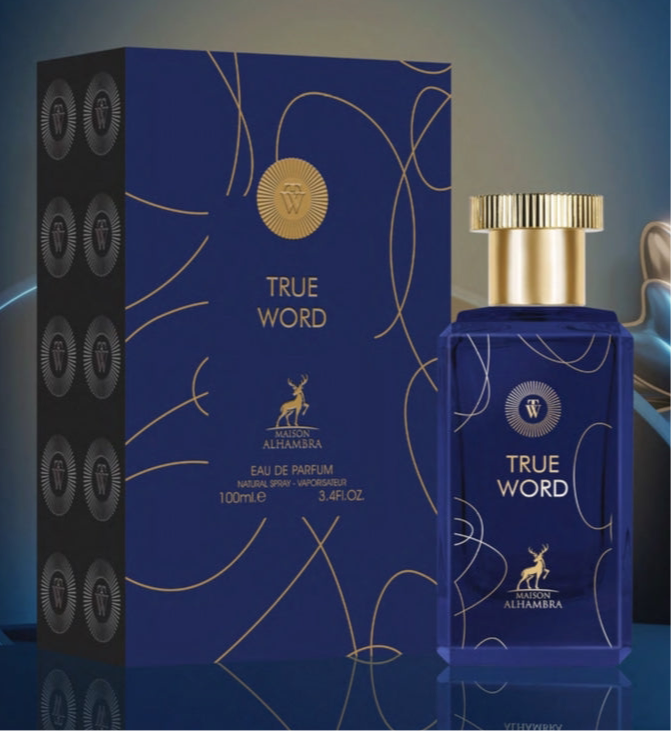 True Word EDP Perfume By Maison Alhambra - Blue Talisman