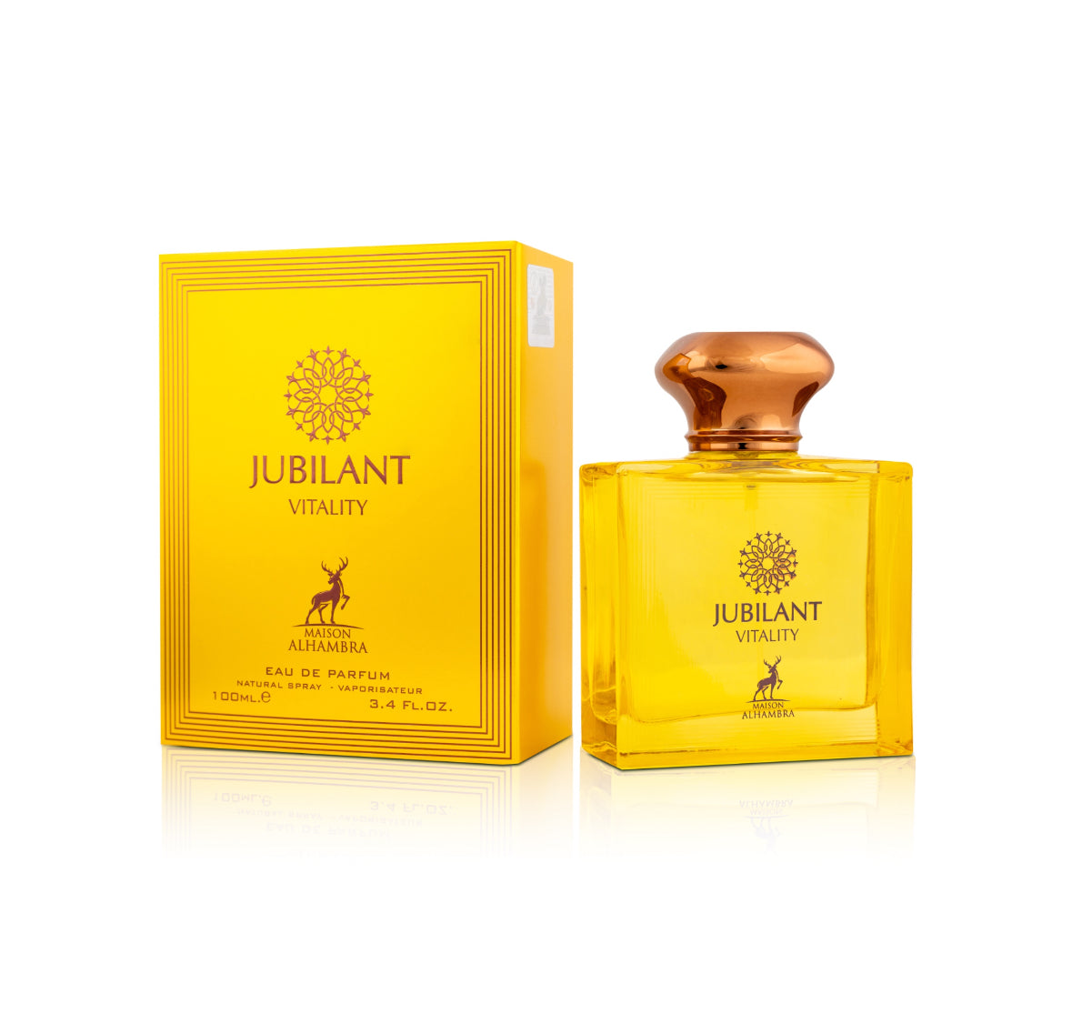 Jubilant Vitality EDP Perfume By Maison Alhambra - Eros Energy
