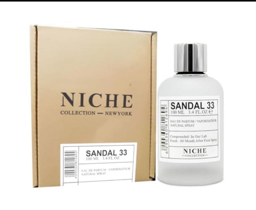 Sandal 33 EDP Perfume By Khalis Niche Perfumes - Inspired by Santal 33