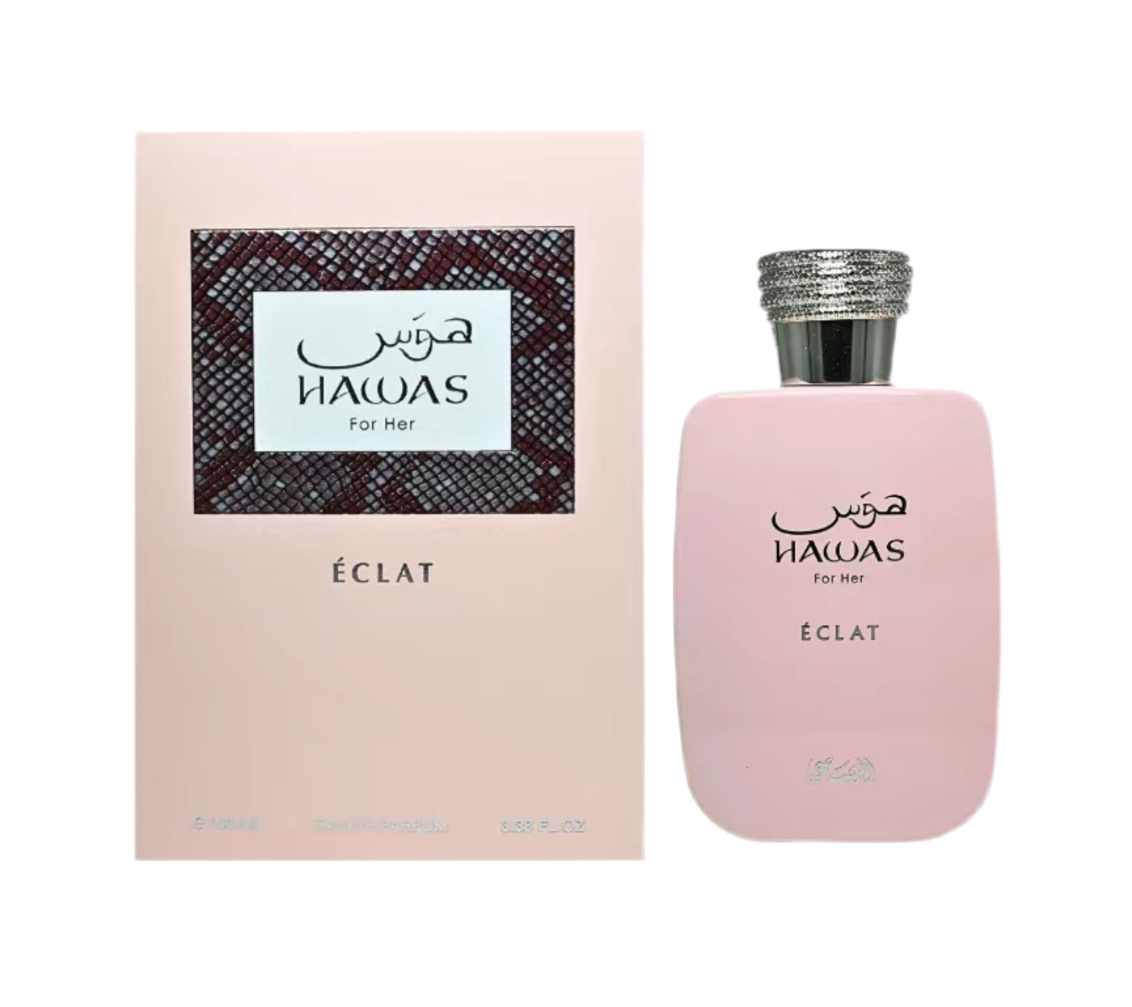 Hawas Eclat EDP Perfume By Rasasi 3.4oz / 100ml