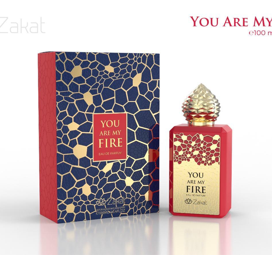 You Are My Fire Rouge EDP Perfume By Zakat 3.4oz / 100ml