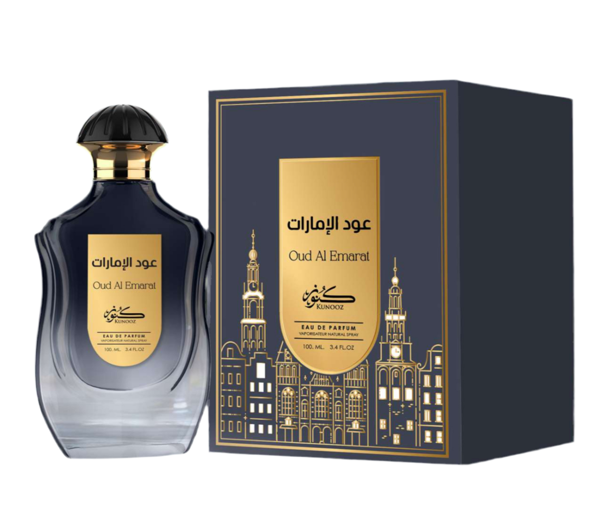 Oud Al Emarat EDP Perfume By Kunooz 3.4oz / 100ml - Inspired By Elysium Parfum