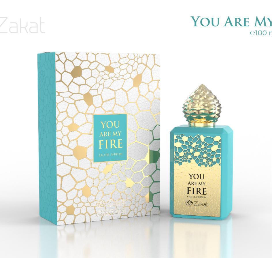 You Are My Fire EDP Perfume By Zakat 3.4oz / 100ml