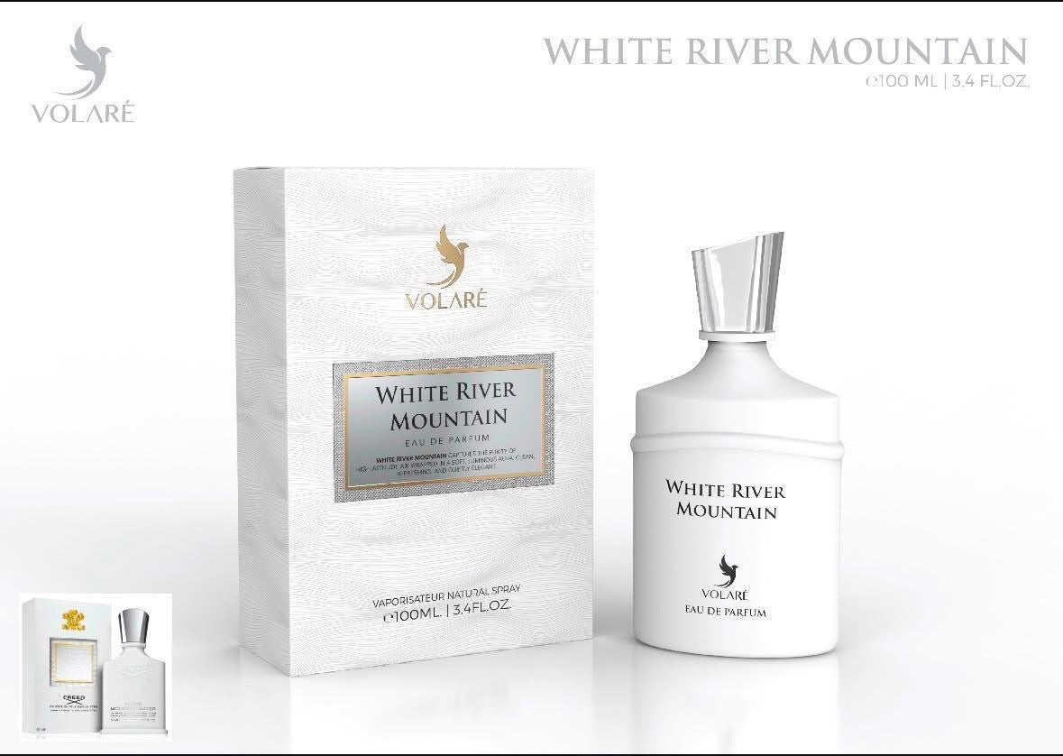 White River Mountain EDP Perfume By Volare 3.4oz / 100ml - Silver Mountain Water