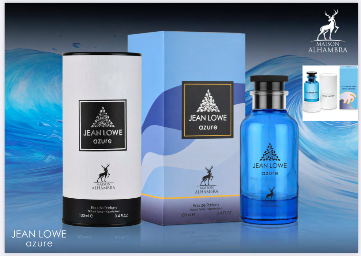 Jean Lowe Azure EDP Perfume By Maison Alhambra 3.4oz / 100ml - Afternoon Swim
