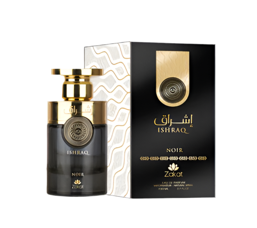 Ishraq Noir EDP Perfume By Zakat 3.4oz / 100ml