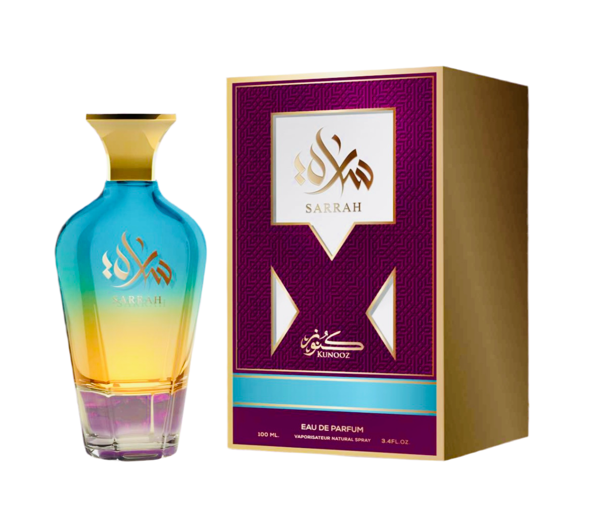 Sarrah EDP Perfume By Kunooz 3.4oz / 100ml - Inspired By Erba Pura
