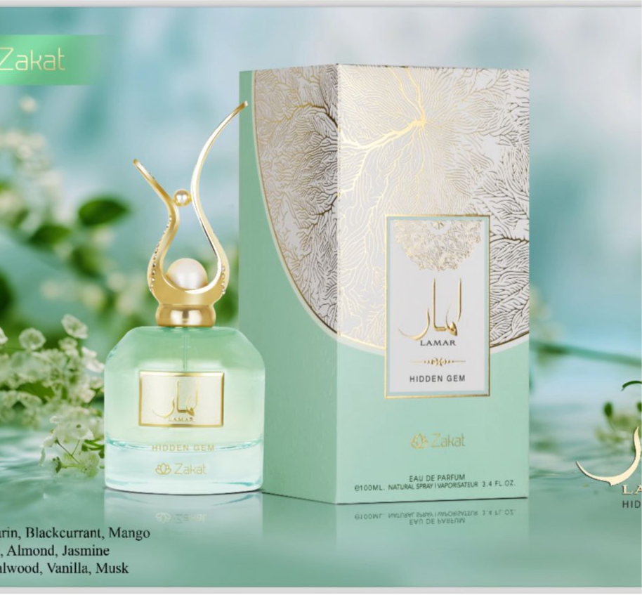 Lamar HIDDEN GEM EDP Perfume By Zakat 3.4oz / 100ml