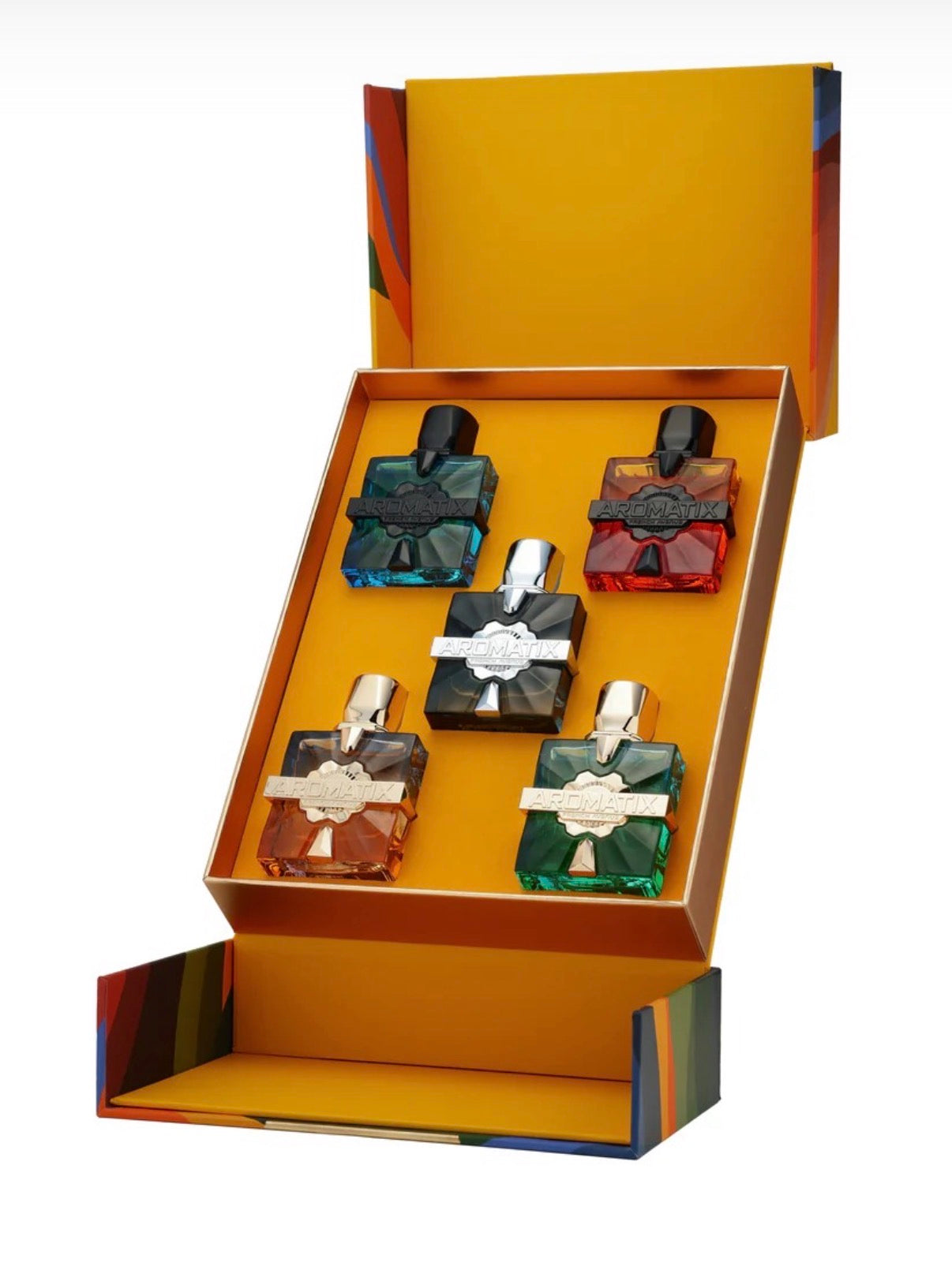 Aromatix Summer Vibes Yellow 5pc Set EDP Perfume By Fragrance World French Avenue