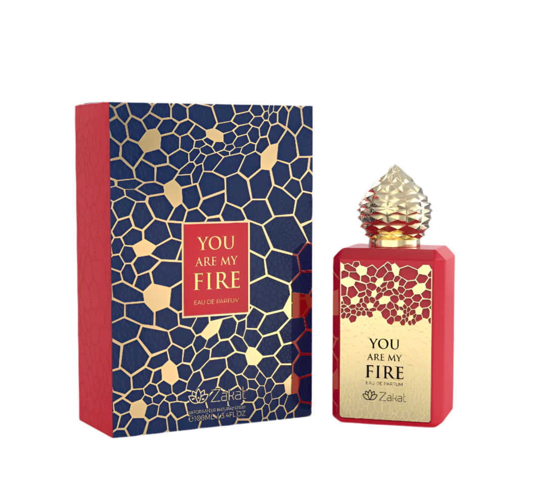 You Are My Fire Rouge EDP Perfume By Zakat 3.4oz / 100ml