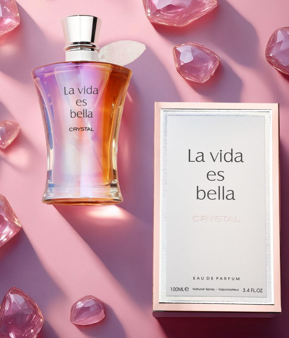 La Vida Es Bella Crystal EDP Perfume By Fragrance World