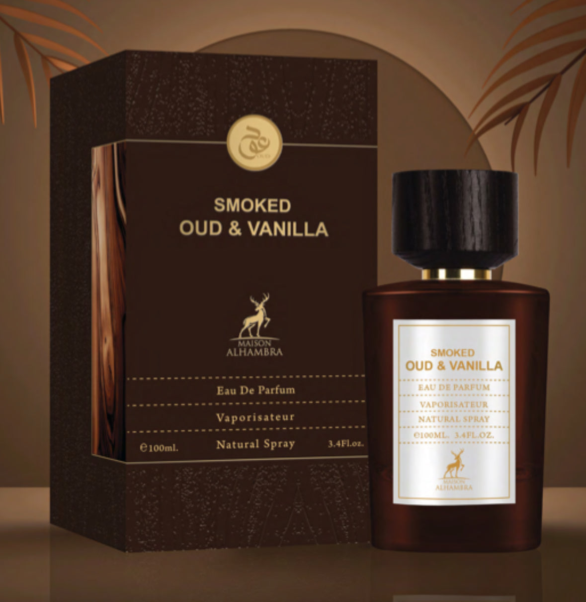 Smoked Oud & Vanilla EDP Perfume By Maison Alhambra