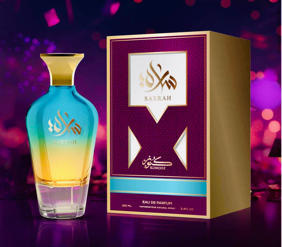 Sarrah EDP Perfume By Kunooz 3.4oz / 100ml - Inspired By Erba Pura