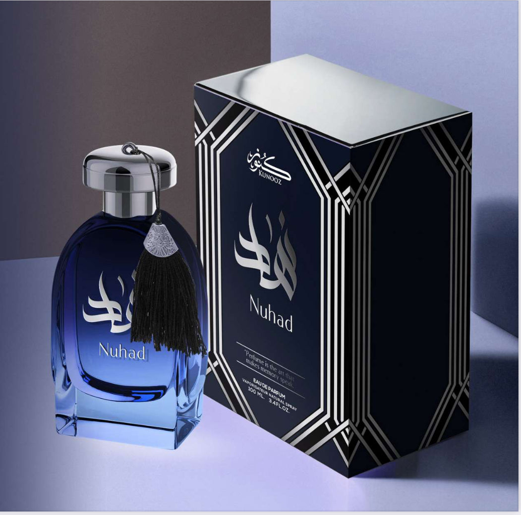 Nuhad EDP Perfume By Kunooz 3.4oz / 100ml - Inspired By Blue De Ch