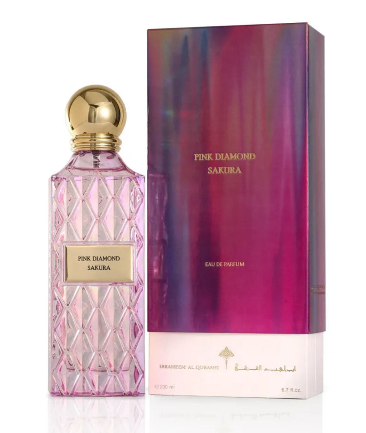 Pink Diamond Sakura EDP Perfume By Ibraheem Al Qurashi