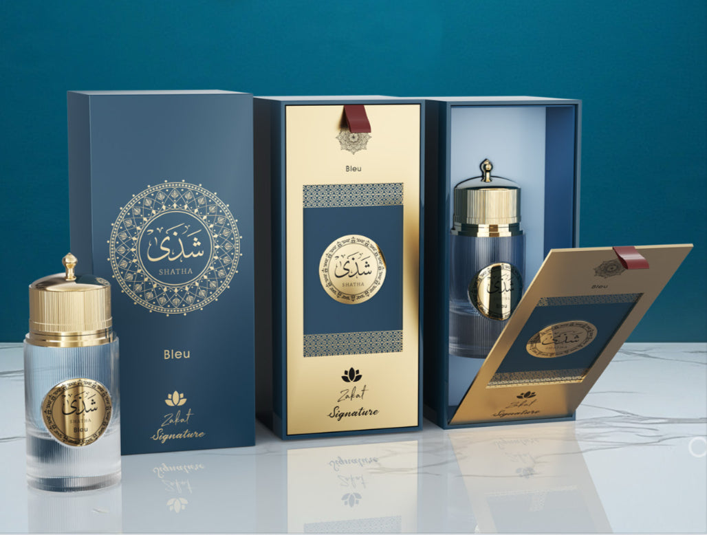 Shatha Bleu EDP Perfume By Zakat Signature 3.4oz / 100ml