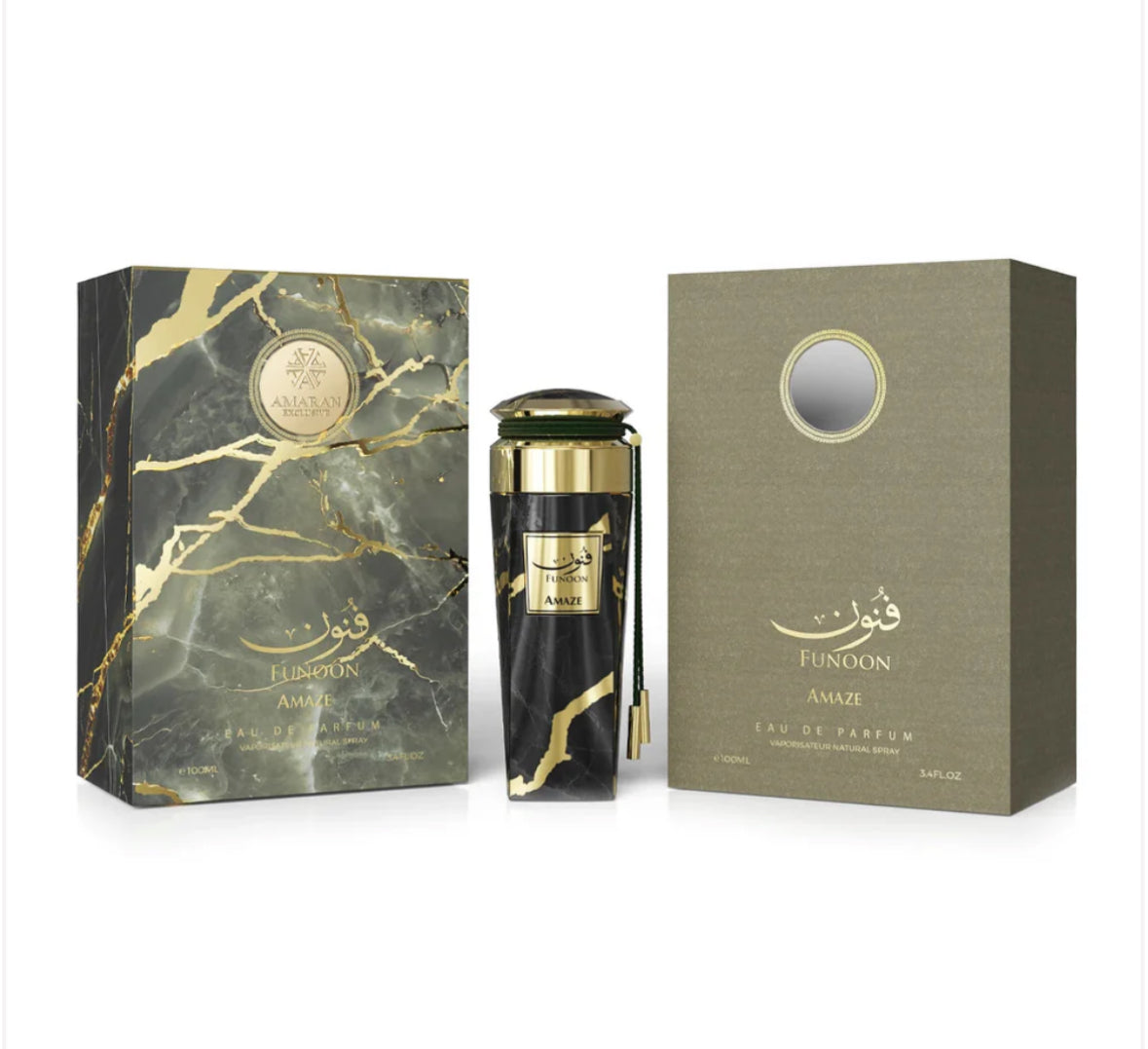 Funoon Amaze EDP Perfume By Amaran Parfums 3.4oz / 100ml