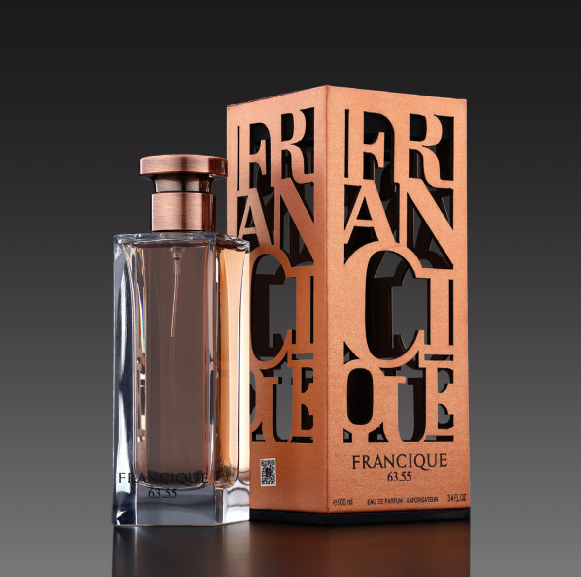 Francique 63.55 EDP Perfume By Fragrance World (BDK Gris Charnel)