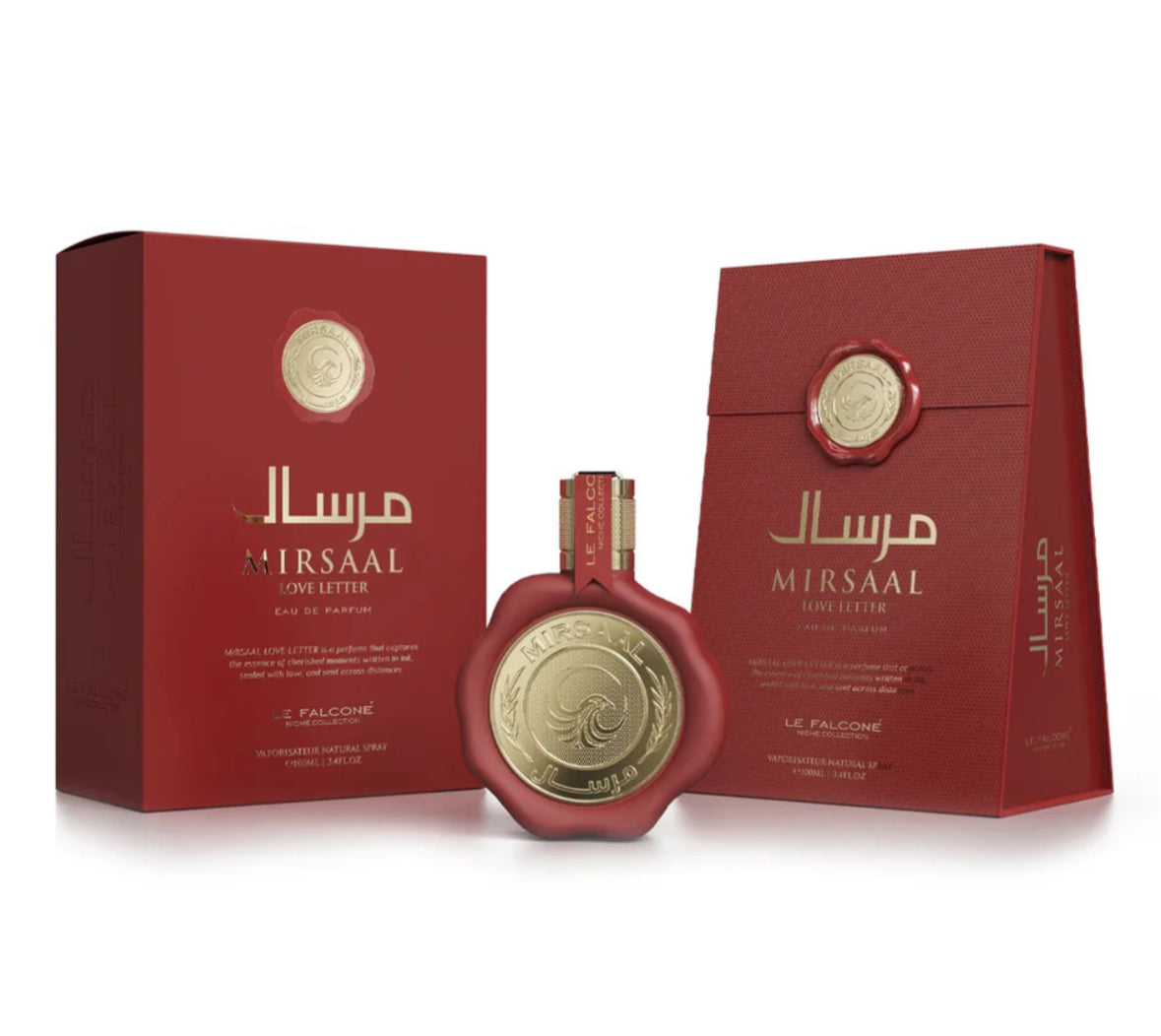 Mirsaal Love Letter EDP Perfume By Le Falcone Niche 3.4oz / 100ml