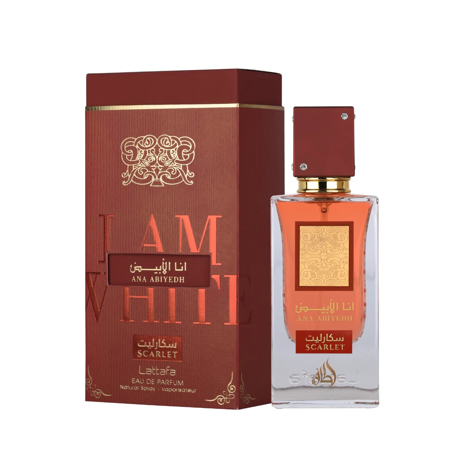 Ana Abiyedh Scarlet EDP Perfume By Lattafa 2.0oz / 60ml