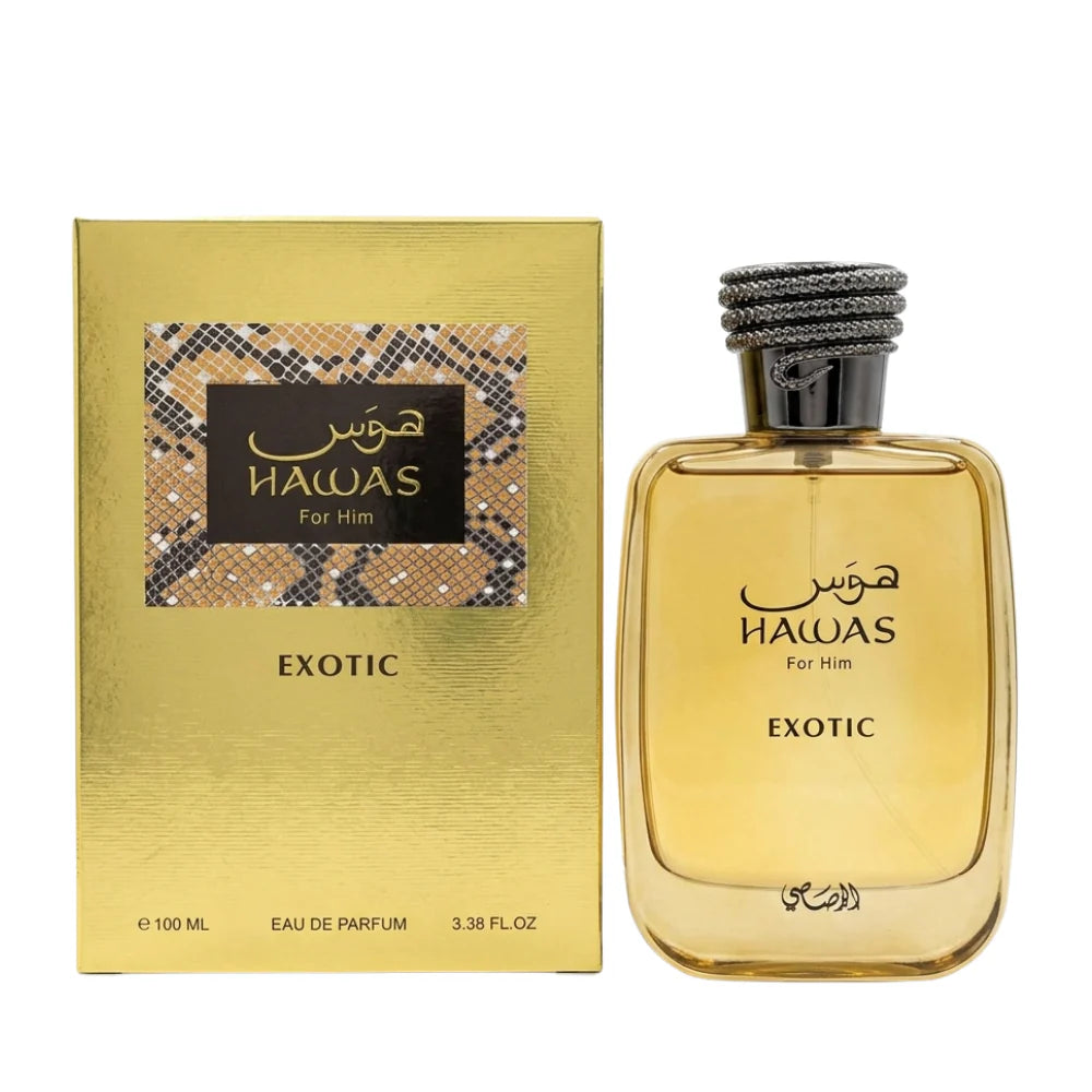 Hawas Exotic EDP Perfume By Rasasi 3.4oz / 100ml