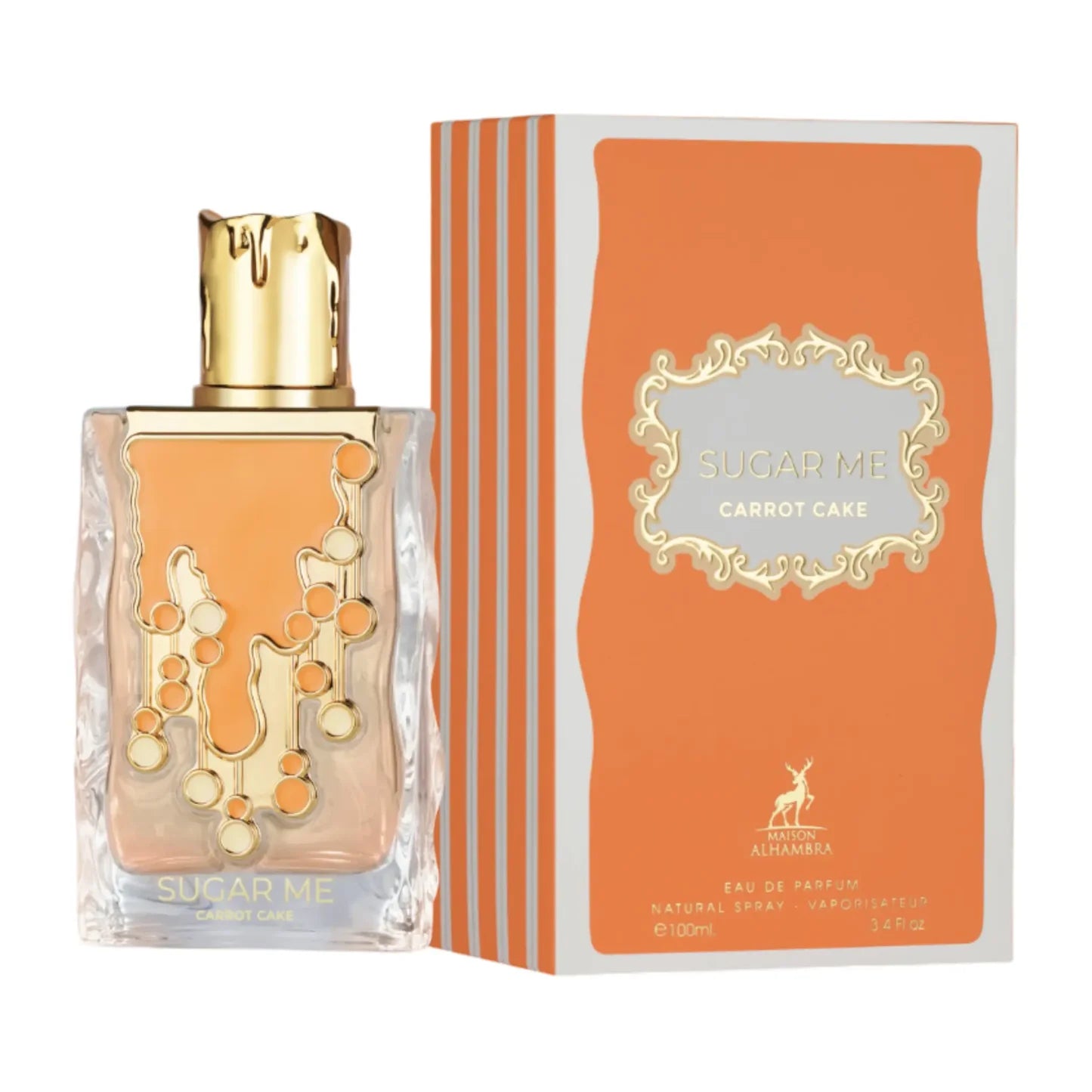 Sugar Me Carrot Cake EDP Perfume By Lattafa 3.4oz / 100ml