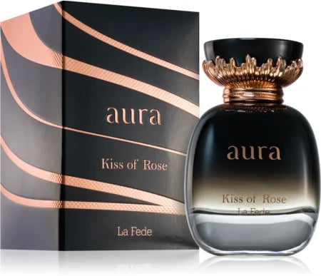 Aura Kiss Of Rose EDP Perfume By Khadlaj La Fede 3.4oz / 100ml