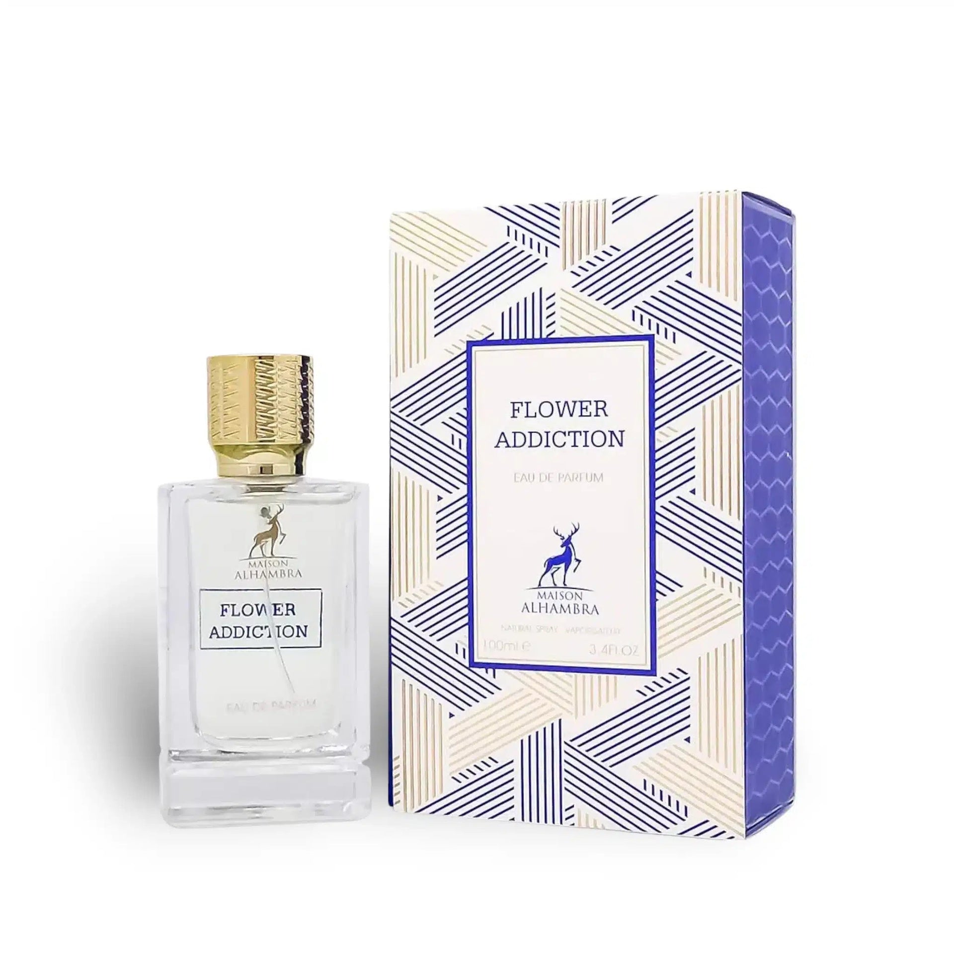 Narcotic Flower Addiction Eau De Parfum Spray By Maison Alhambra - 3.4 oz