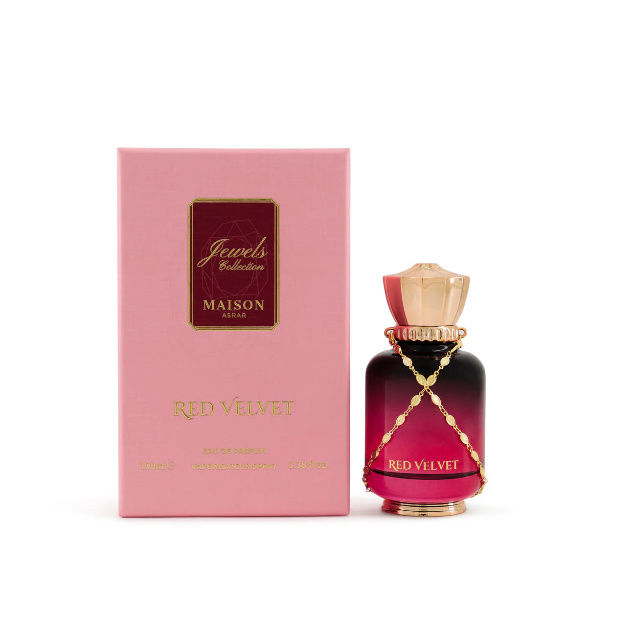 Red Velvet EDP Perfume By Maison Asrar 3.4oz / 100ml
