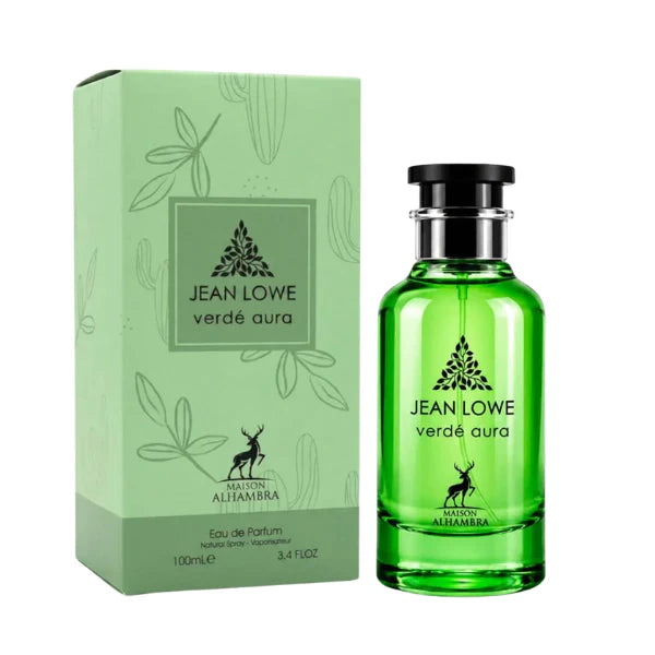 Jean Lowe Verde Aura EDP Perfume By Maison Alhambra 3.4oz / 100ml