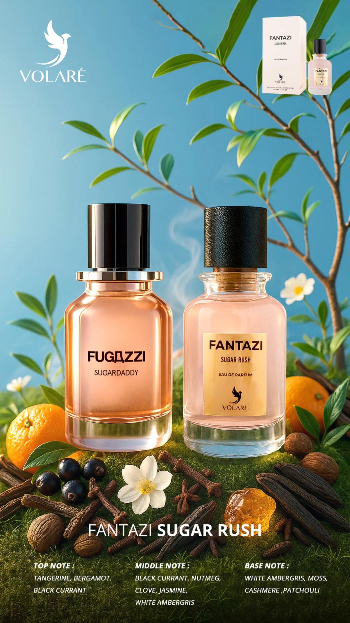 Fantazi Sugar Rush EDP Perfume By Volare
