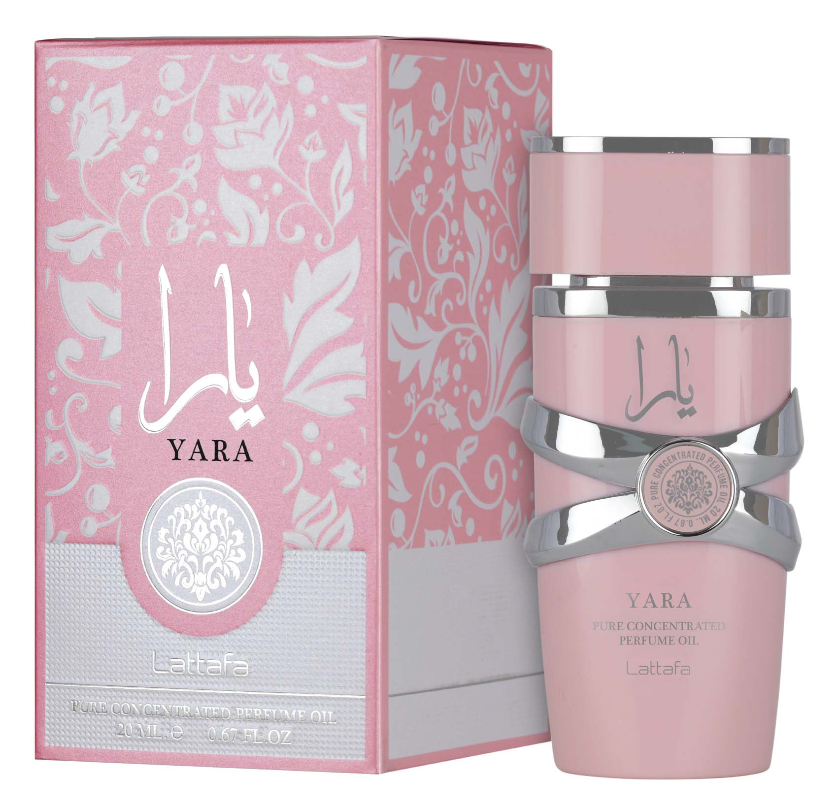 Yara Pink Concentrated Perfume Oil CPO By Lattafa 20ml