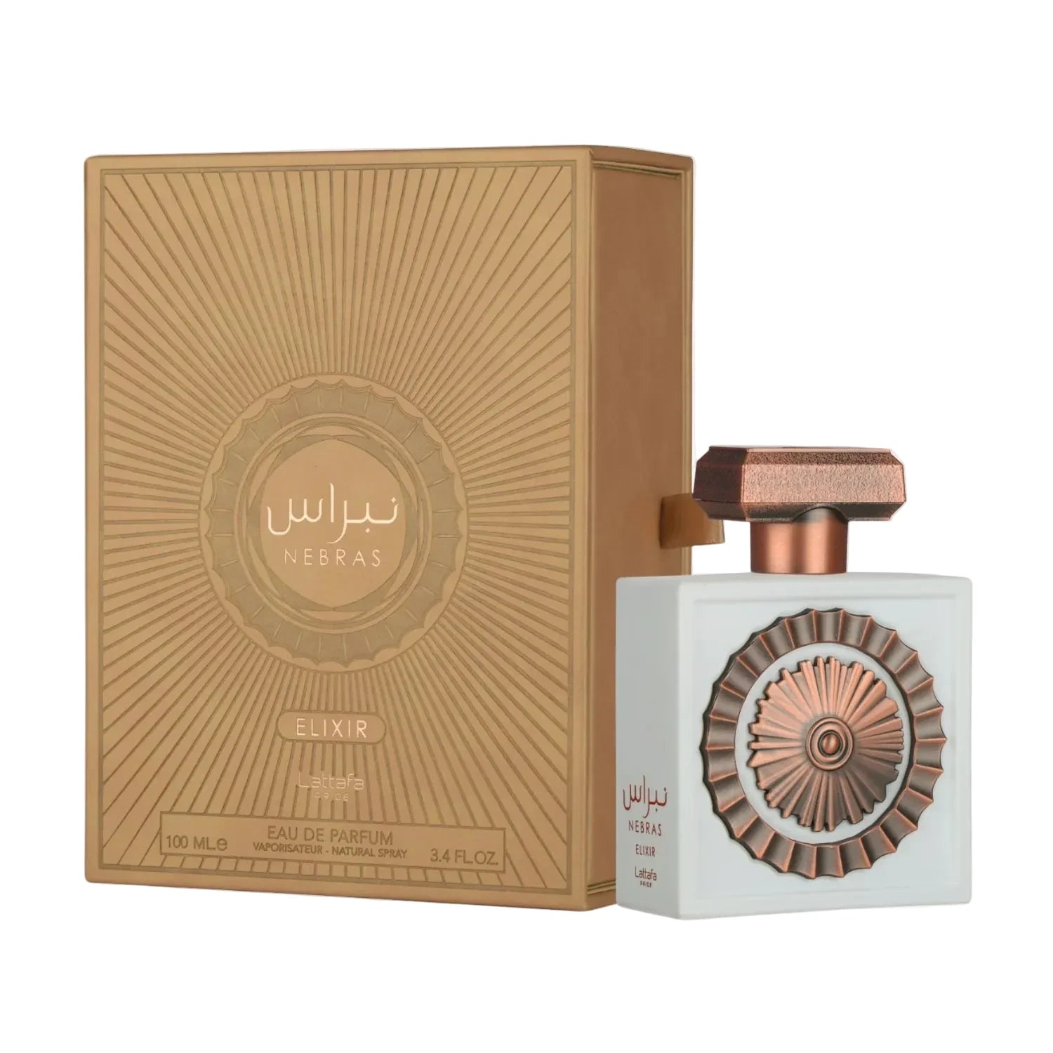 Nebras Elixir EDP Perfume By Lattafa 3.4oz / 100ml