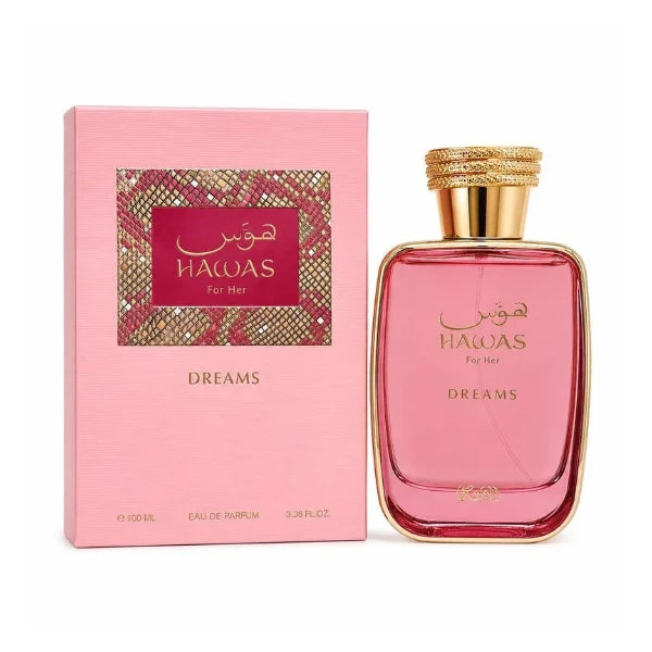 Hawas Dreams EDP Perfume By Rasasi 3.4oz / 100ml
