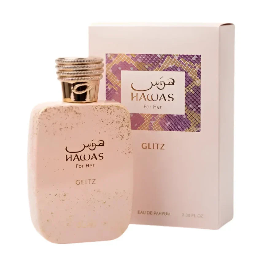 Hawas Glitz EDP Perfume By Rasasi 3.4oz / 100ml