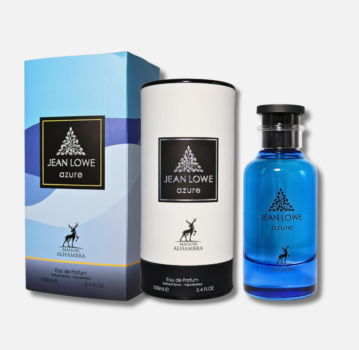 Jean Lowe Azure EDP Perfume By Maison Alhambra 3.4oz / 100ml Afterno