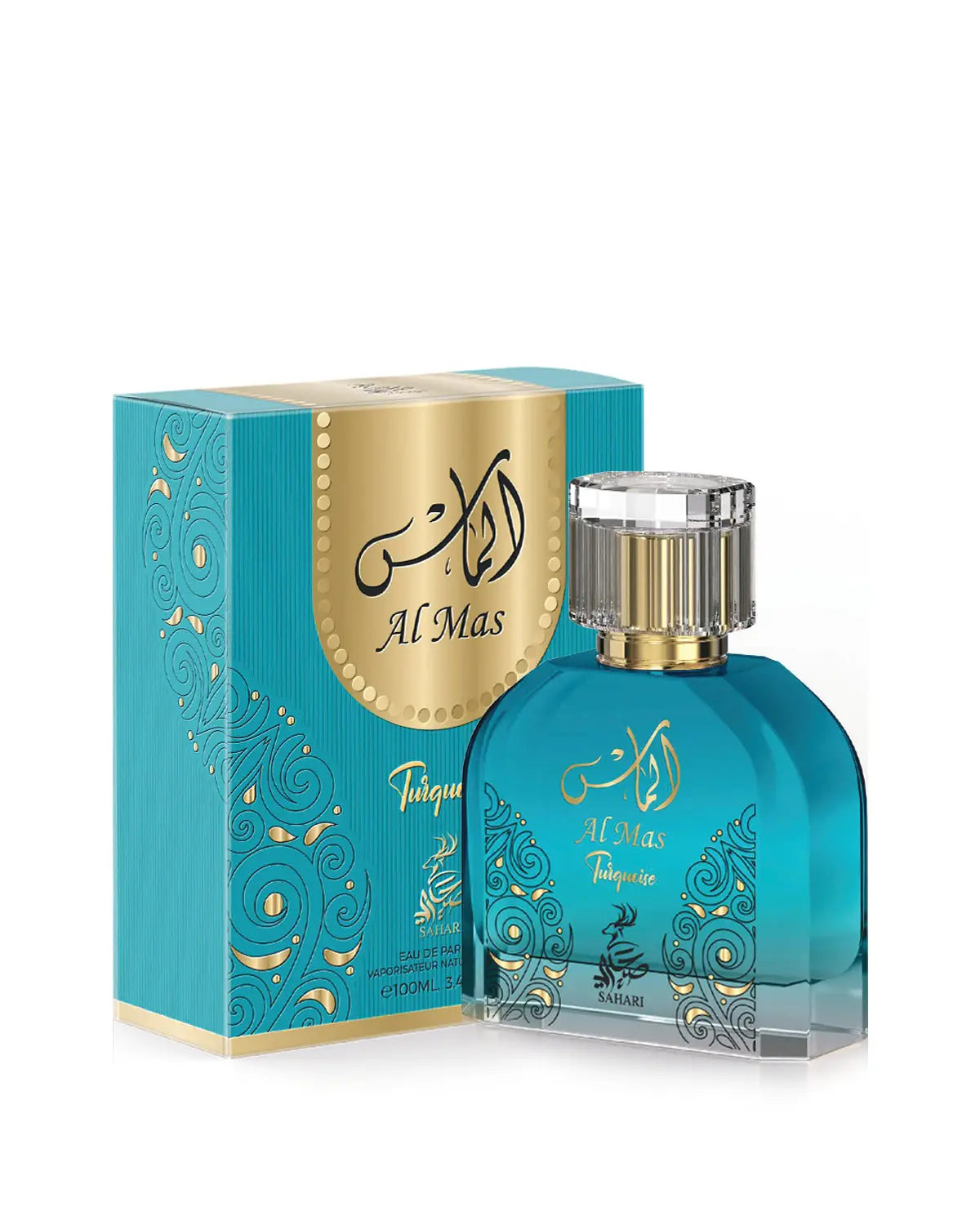 Al Mas Turquoise EDP Perfume By Sahari 3.4oz / 100ml