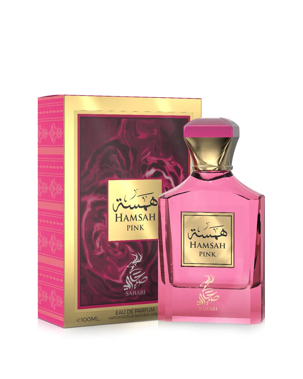 Hamsah Pink EDP Perfume By Sahari 3.4oz / 100ml