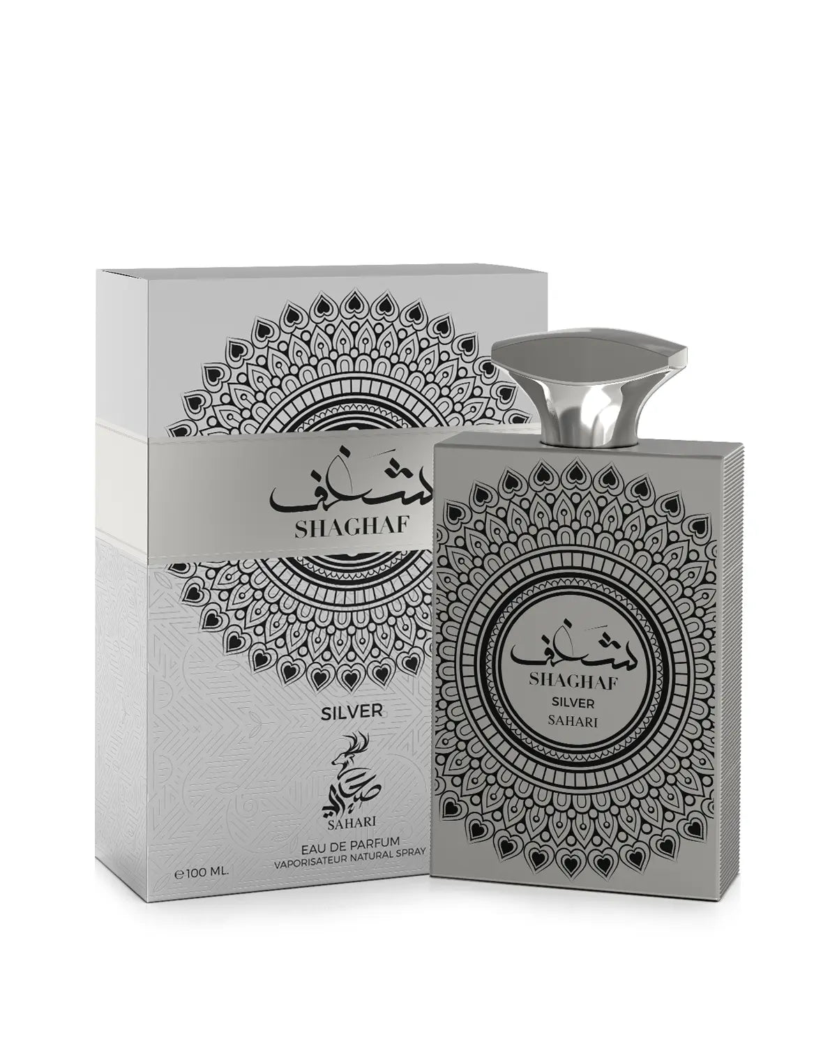 Shaghaf Silver EDP Perfume By Sahari 3.4oz / 100ml