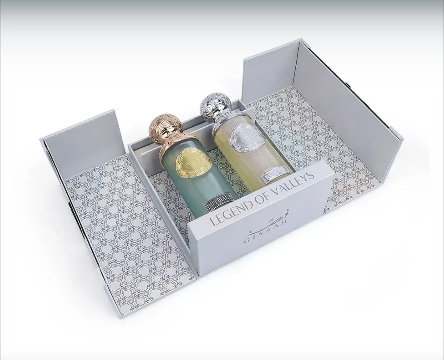 Legend Of Valleys 2Pc Set x 90ML EDP Perfumes By Gissah Perfumes