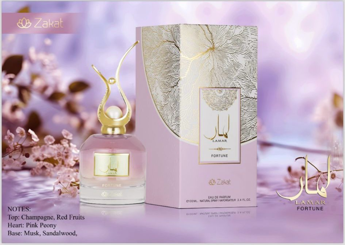 Lamar FORTUNE EDP Perfume By Zakat 3.4oz / 100ml – The Oud Store